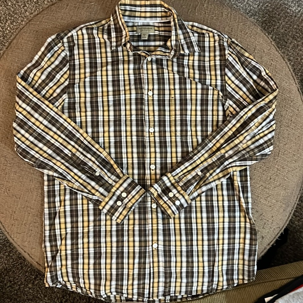Checkered Button Up Medium